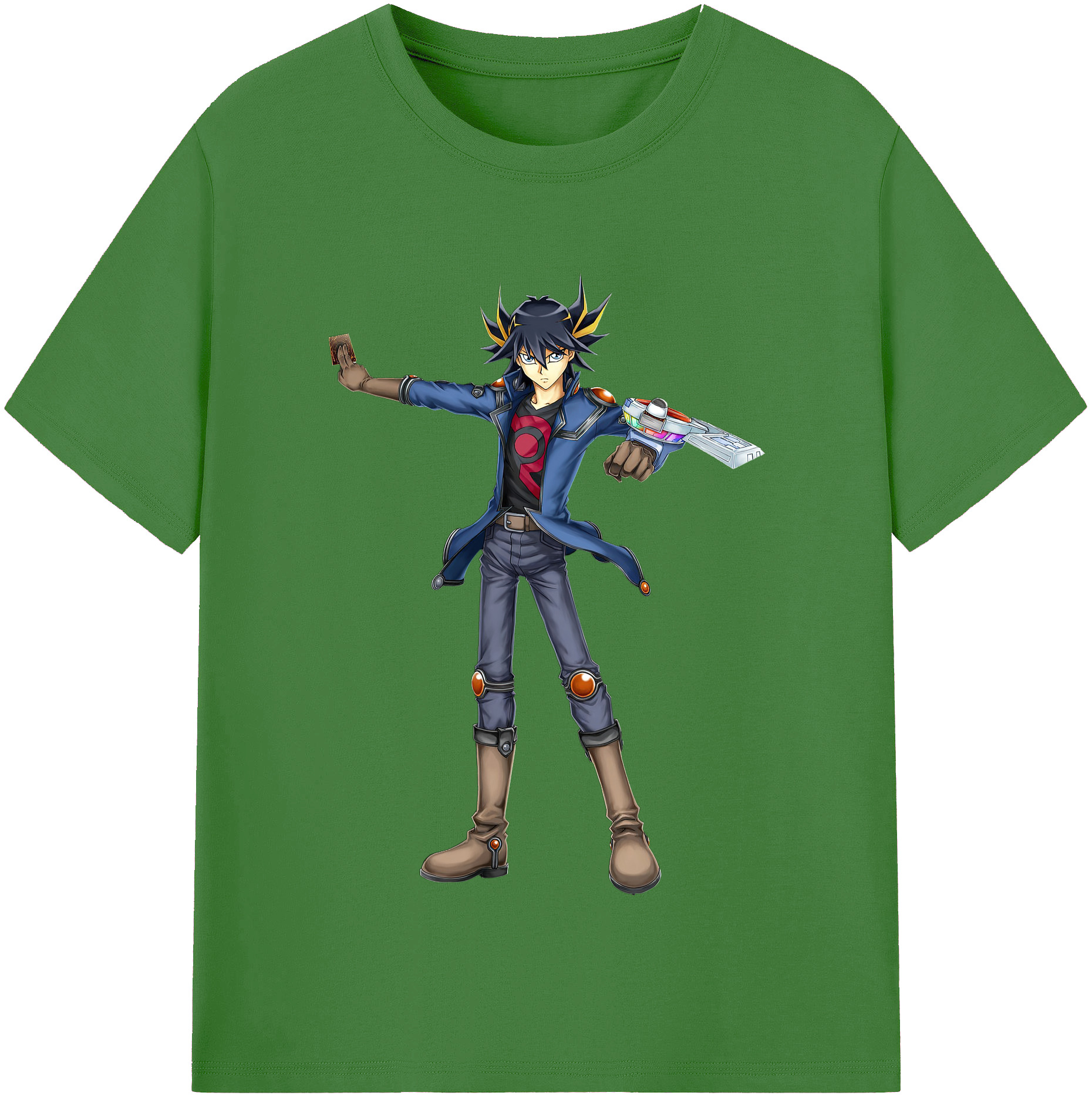 （画像用） 遊☆戯☆王 Yu-Gi-Oh! レディースカジュアルプリントTシャツ（綿100％）